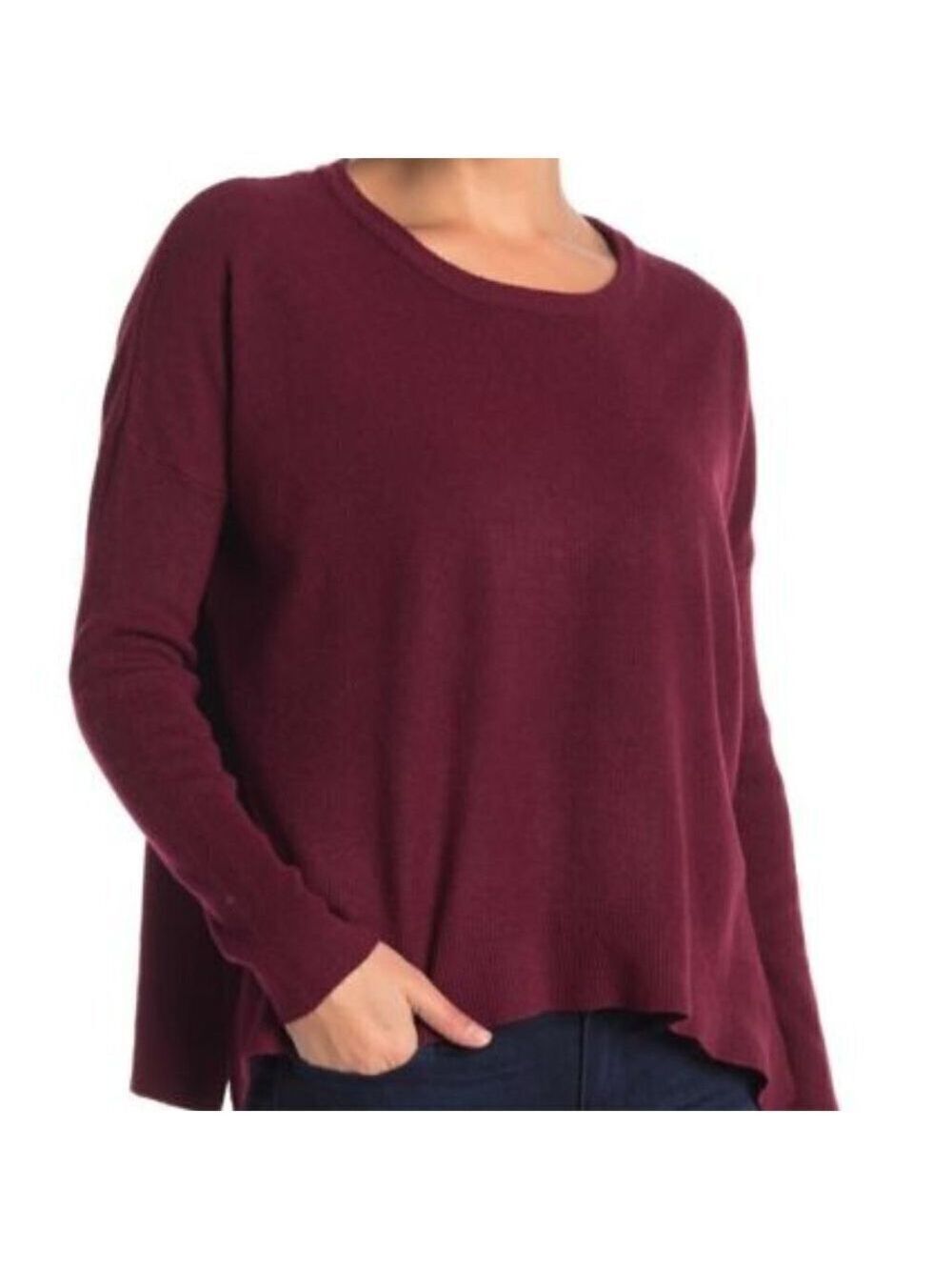 Sweet Romeo BNWOT sweater "moto exposed sleeve" S